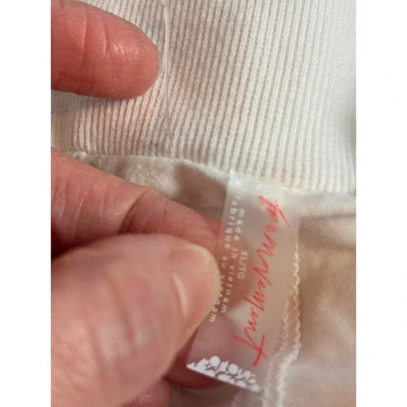 Free People FP Movement White Athletic Skort Built In Shorts XL Tennis Golf NWOT - Picture 6 of 6